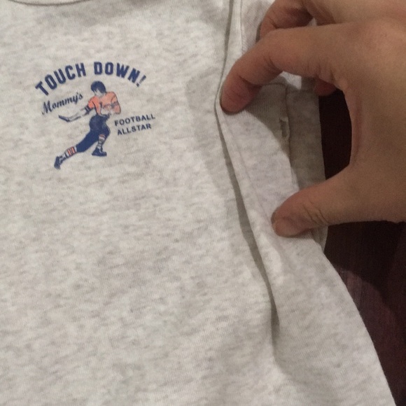 Brand new with a hole onesie 6mo Carter’s - Picture 2 of 2